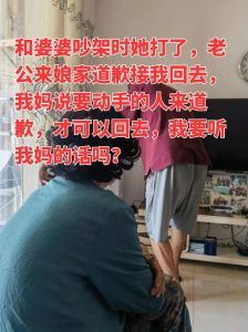 婆婆被气走了道歉的话，婆媳不和快道歉 常做小事暖心窝