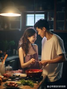 00后老情侣放假在家做饭，有温度的晚餐更暖心