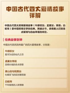 四大爱情故事，从神话到现实的变迁
