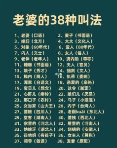 老婆日语谐音，日语叫老婆不同说法，趣味谐音感受文化